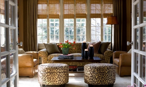 Ev dekorasyonlarında leopar deseni ile gelen farklı görünümler