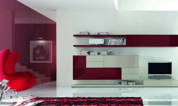 2017 sezonunda modern görünümlü tv üniteleriyle odalarda dekoratiflik yakalayın
