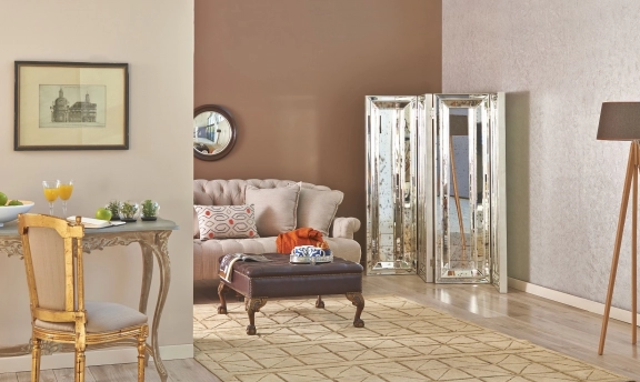 En trend duvar rengi seçiminde lüle taşını denemeye ne dersiniz?