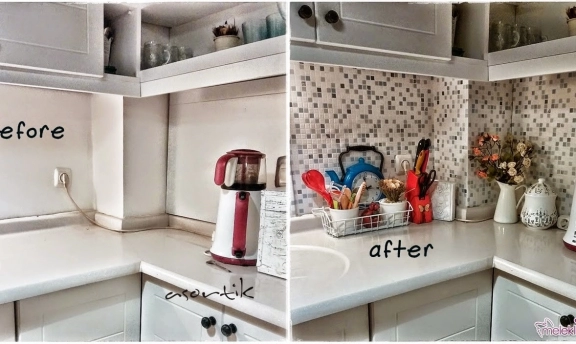 Duvar kağıdını fayans üzerine uygulayabilir miyiz?