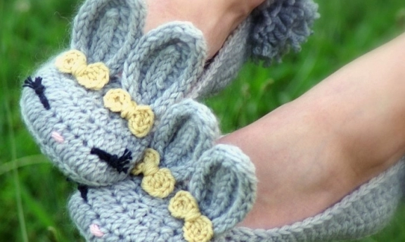 Tavşan Bebek Patiği Modelleri Yapılışı da Var Hanımlar