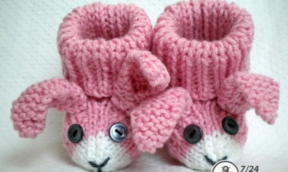 Tavşan Bebek Patiği Modelleri Yapılışı da Var Hanımlar