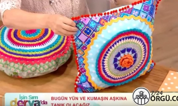 Derya Baykal Dekoratif Yastık Yapımı Videolu