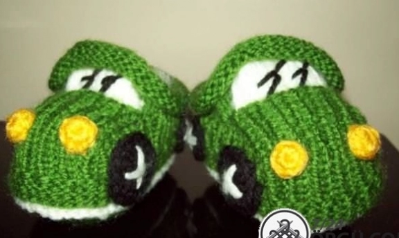 Derya Baykal Arabalı Bebek Patiği Yapımı Videolu