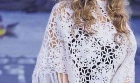 Yazlık Örgü Panço Modelleri Hanımlar Bunlar Çok Güzeller