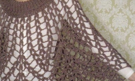 Yazlık Örgü Panço Modelleri Hanımlar Bunlar Çok Güzeller