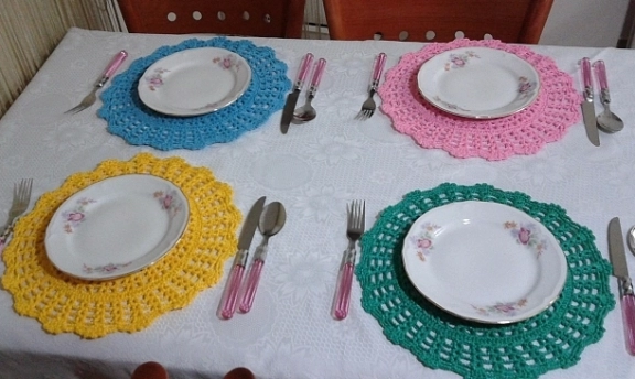 Örgüden Amerikan Servisleri Modelleri ve Yapılışı Sunumlarınızı Daha Zarif Hale Getirmek İçin