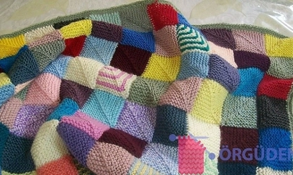 Derya Baykal İle Örgüden Yama Modelleri ve Yapılışı Örgü Yamaların Birleşiminden Güzel Örgüler