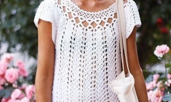 Örgüden Plaj Elbisesi Modelleri ve Yapılışı Tatile Güzel Bir Başlangıç