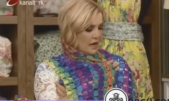 Derya Baykal Delikli Şal Modeli Yapılışı Hanımlar Çok Beğeneceksiniz