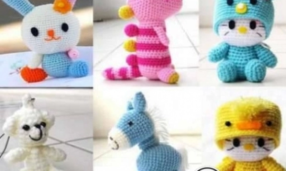 Amigurumi Oyuncak Bebek Modeli Ve Yapılışı