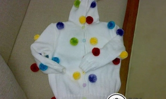 Anlatımlı Kapşonlu Çocuk Hırkası Yapılışı