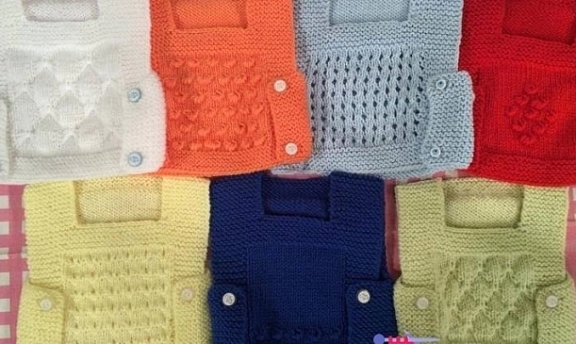 Derya Baykal Kolay Bebek Yeleği Modelleri Hem Kolay Hem Şıklar