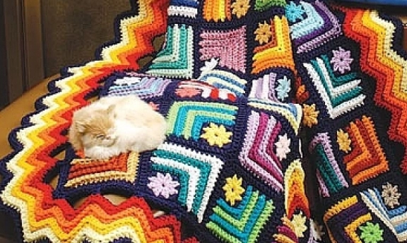 Derya Baykal İle Örgü Koltuk Örtüleri Rengarenk Modeller