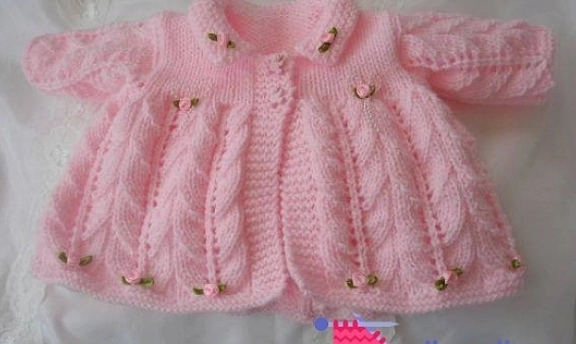 Kız Bebeklere Harika Hırkalar Ne Kadar Şirin Modeller Göreceksiniz