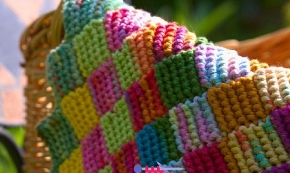 Tunus İşiyle Rengarenk Örgüler Son Zamanların En İyi Örnekleri