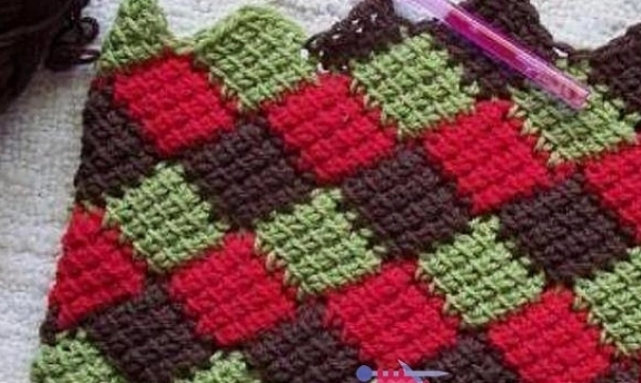 Değişik Tunus İşi Motif Modelleri Çok Farklı Motif Örnekleri