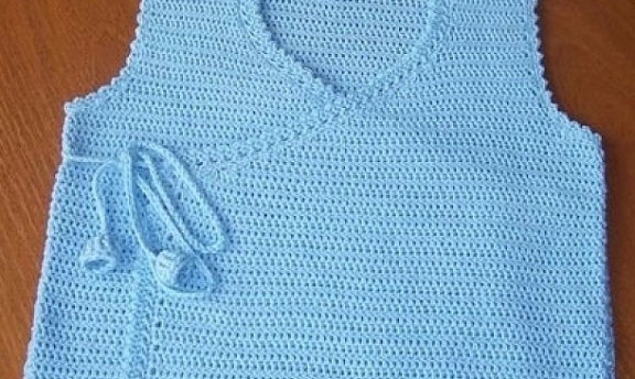 Derya Baykal İle Yandan Bağlamalı Bebek Yelek Modelleri Çok Kullanışlı