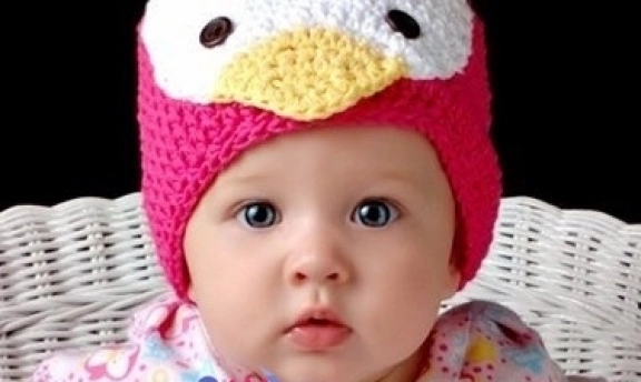 Değişik Örgü Bebek Şapka Modelleri