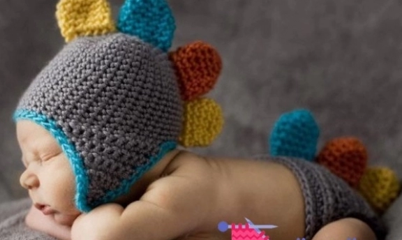 Değişik Örgü Bebek Şapka Modelleri