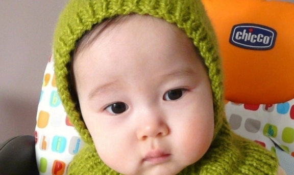 Değişik Örgü Bebek Şapka Modelleri