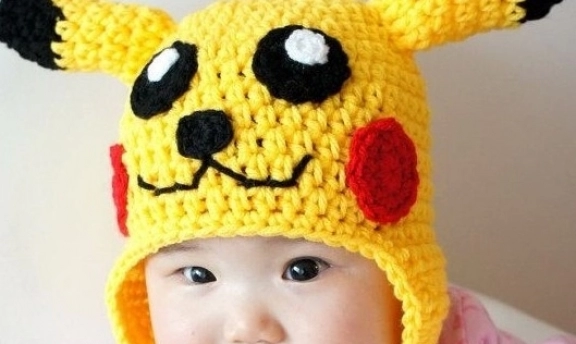 Değişik Örgü Bebek Şapka Modelleri