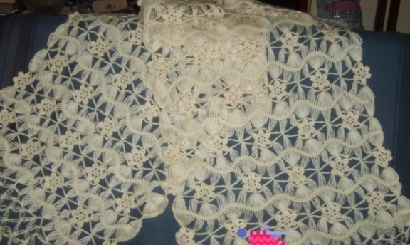 Tığ İşi Şal Örnekleri Çok Hoşlar