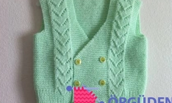 Örgü Bebek Yelek Modellerine Hayran Kalacaksınız