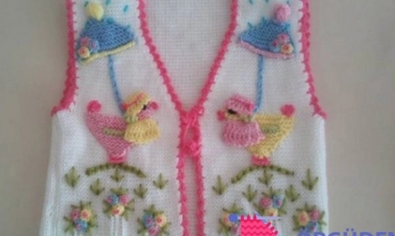 Örgü Bebek Yelek Modellerine Hayran Kalacaksınız