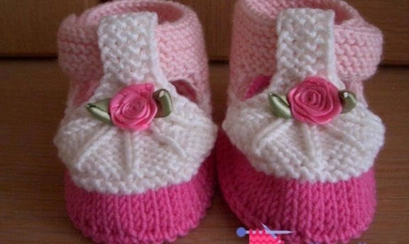 En Güzel Örgü Bebek Patik Modelleri Rengarenk