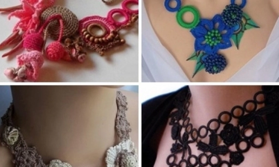 Değişik Örgü Takı Modelleri İle Modaya Yön Verin