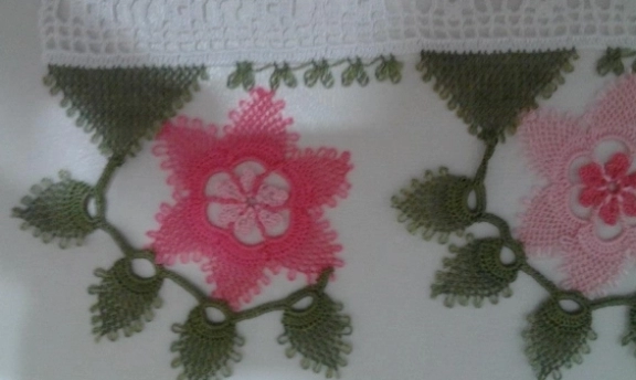En Güzel Dantel Havlu Kenarı Modelleri Görülmeye Değer Örnekler