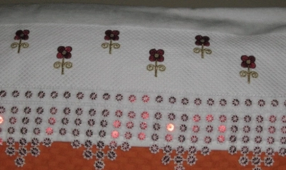 Değişik Pullu Havlu Kenarı Örnekleri Işıl Işıl Işıldayan Örnekler