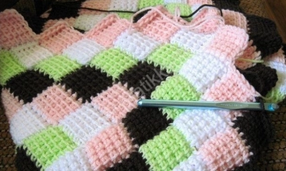 Değişik Tunus İşi Motif Modelleri Çok Farklı Motif Örnekleri