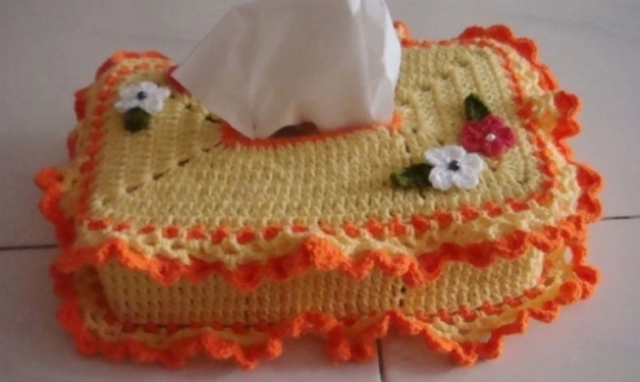 Tığ İşi Peçetelikler Çok Şık ve Güzeller