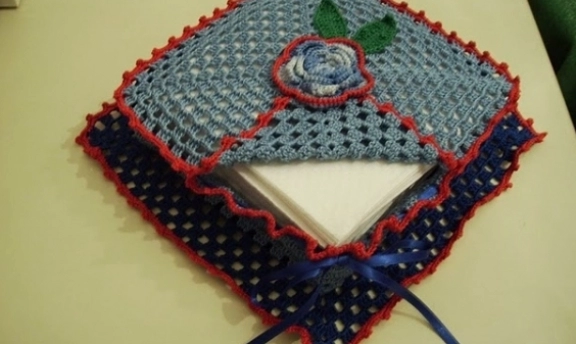 Tığ İşi Peçetelikler Çok Şık ve Güzeller