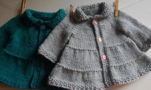 Kız Bebeklere Harika Hırkalar Ne Kadar Şirin Modeller Göreceksiniz