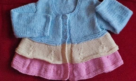 Kız Bebeklere Harika Hırkalar Ne Kadar Şirin Modeller Göreceksiniz