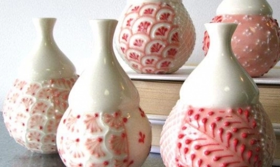 Salon Dekorasyonu İçin Seramik Vazo Çeşitleri Çok Şık Tasarımlar