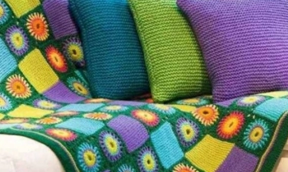 Derya Baykal İle Örgü Koltuk Örtüleri Rengarenk Modeller