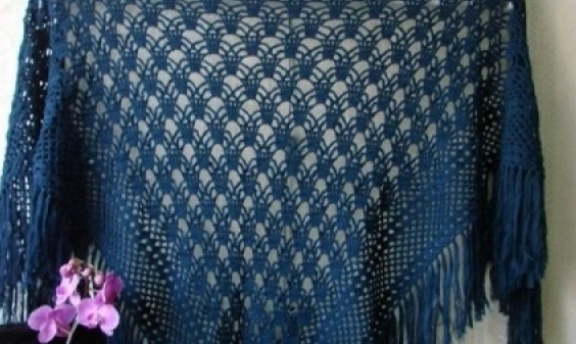 Tığ İşi Şal Örnekleri En Güzel Örneklerle Karşınızda