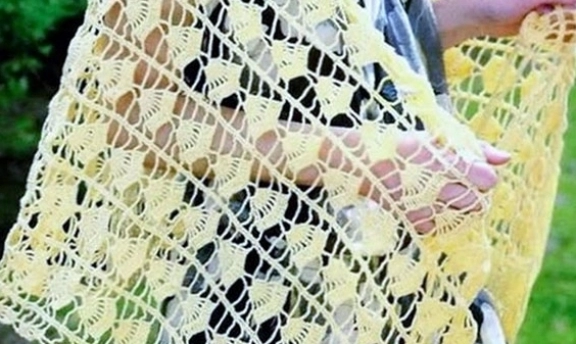 Tığ İşi Şal Örnekleri En Güzel Örneklerle Karşınızda