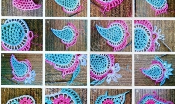 Derya Baykal Örnekleriyle Motifli Örgüler Rengarenk Motiflerle Harika Örgüler Yapabilirsiniz