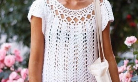 Örgüden Plaj Elbisesi Modelleri ve Yapılışı Tatile Güzel Bir Başlangıç