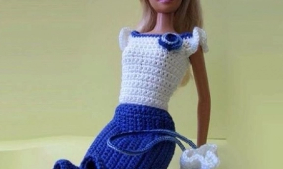 Örgüden Oyuncak Bebek Kıyafetleri ve Yapılışı Minicik Bebek Oyuncaklara Minicik Kıyafetler