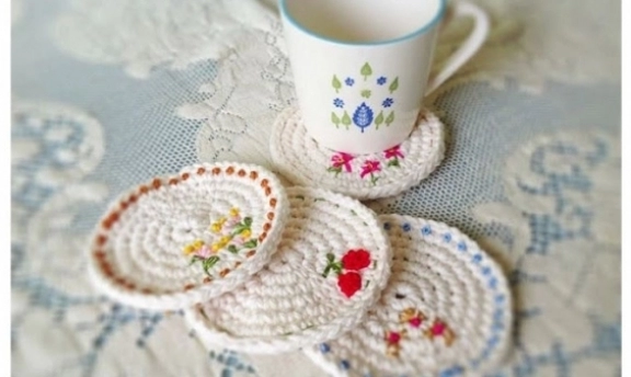 Örgüden Nihale ve Bardak Altlıkları Modelleri Yapılışı Rengarenk Örneklere Hayran Kalacaksınız