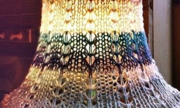 Örgüden Abajur Modelleri ve Yapılışı Beğeneceğiniz En Güzel Örnekler Sizlerle