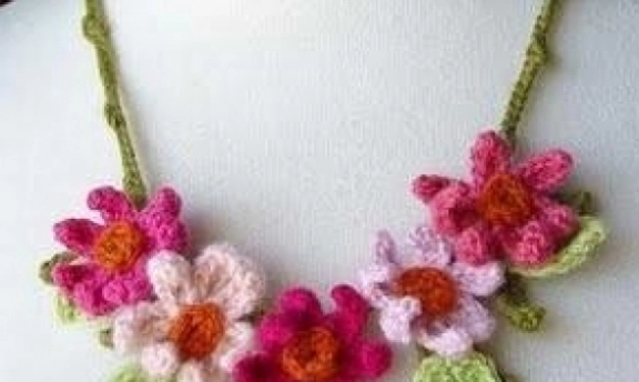 Örgüden Bayan Takı Modelleri Yapılışı Hanımlar Beğeneceğinize Garanti Veriyorum