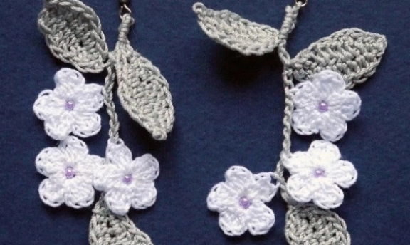 Örgüden Bayan Takı Modelleri Yapılışı Hanımlar Beğeneceğinize Garanti Veriyorum