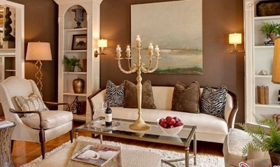 Kahverengi İle Uyumlu Renkler Dekorasyon Örnekleri